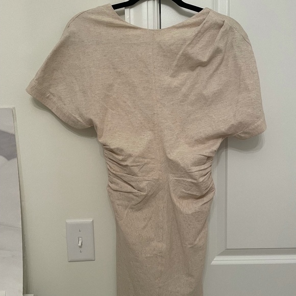 Zara Dresses & Skirts - Zara Tan/Cream Dress